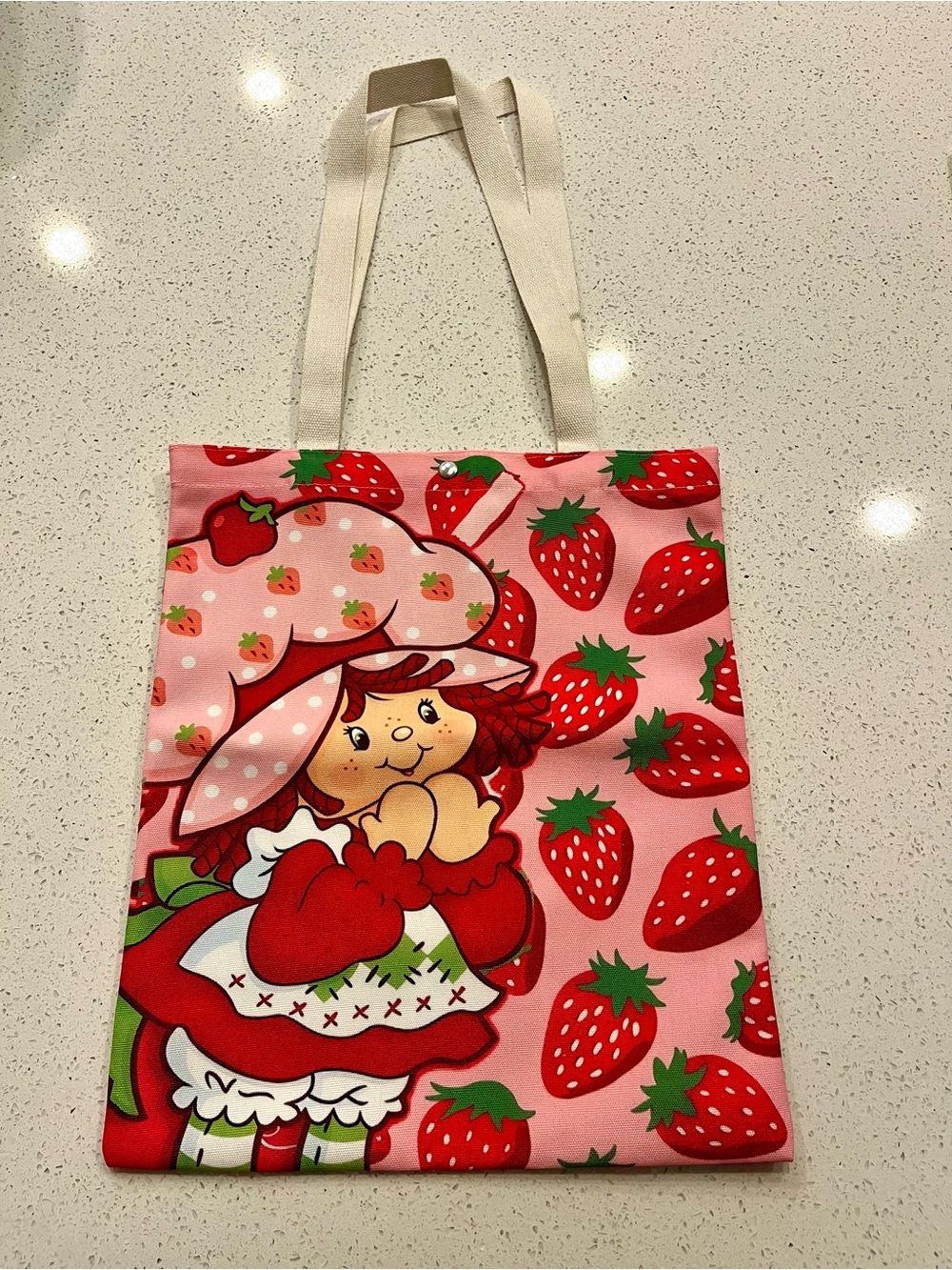 Strawberry Shortcake Canvas Tote Bag